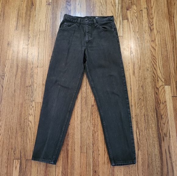 Levis Orange tab 90s 550 Mens Jeans Size 31 × 32 Green Relaxed Fit Tapered Leg - Picture 1 of 8